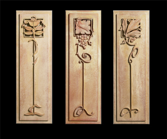 Wall Plaques, Art Deco Panels Wall Plaques Wall Decor